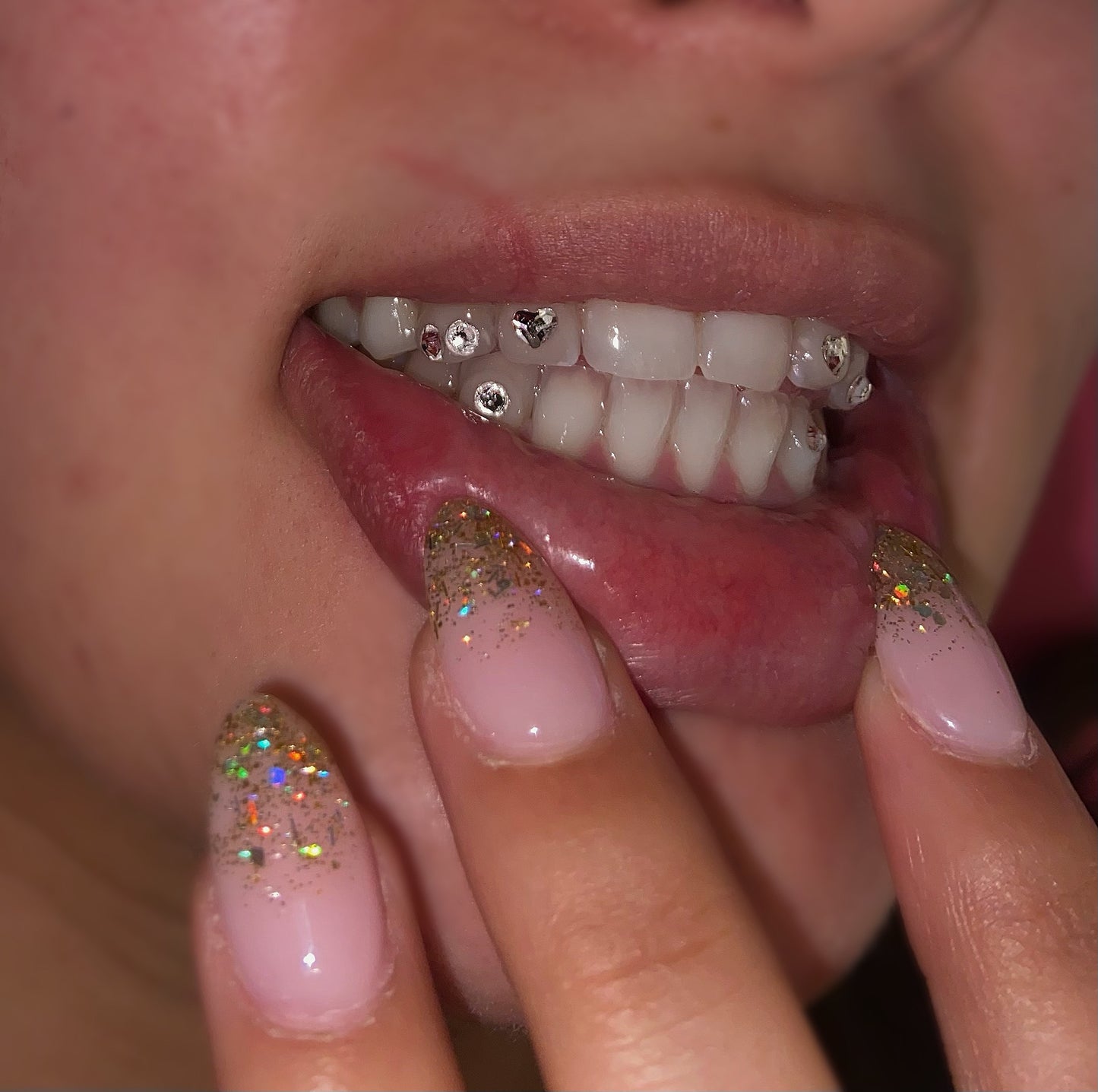 Swarovski Crystal Tooth Gem