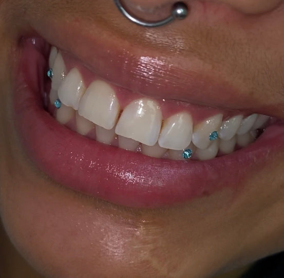 Swarovski Crystal Tooth Gem