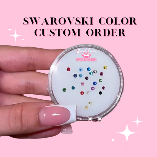 Swarovski Colors Custom Order