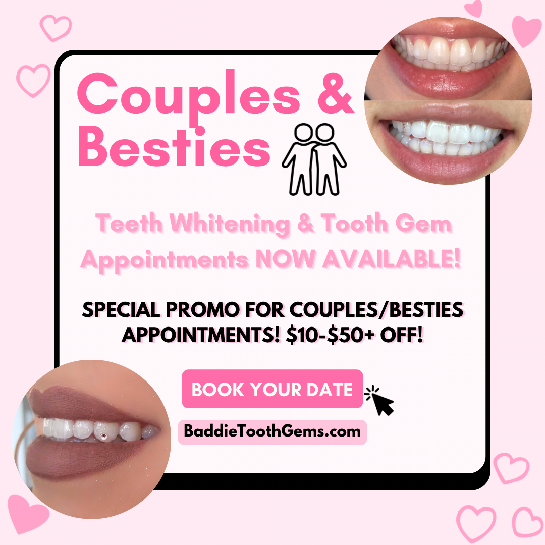 Couples/Besties Tooth Gem SPECIAL PROMO for 2 clients