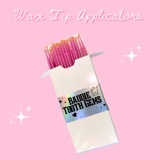 Wax Tip Tooth Gem Applicator Sticks