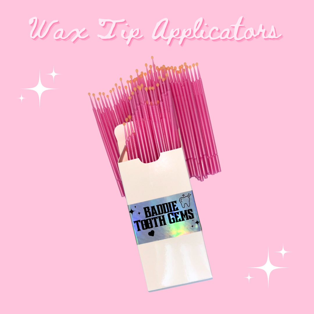 Wax Tip Tooth Gem Applicator Sticks