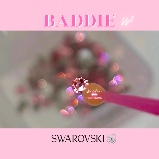 "BADDIE" Light Rose Swarovski Crystals Wholesale